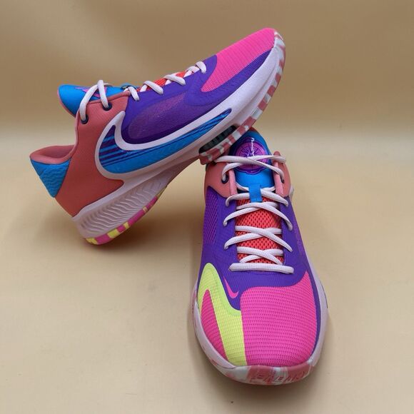 Nike Zoom Freak 4 Bahamas Barrier Reef Vivid Purple Blue DQ3824-500 Size 11 - Picture 1 of 8